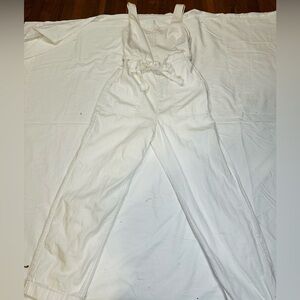 American Eagle Outfitters White Jumpsuit